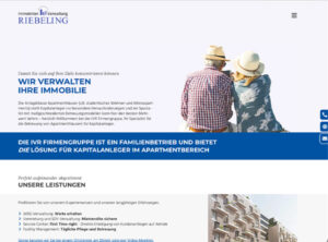Unternehmenswebsite: Immobilienverwaltung Riebeling – Immobilienunternehmen in Regensburg